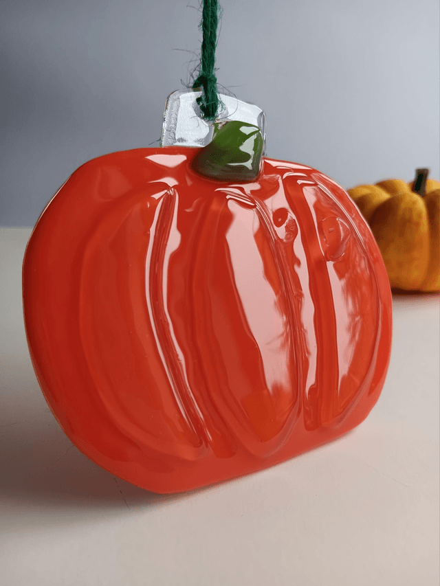 Fused glass Pumpkin
